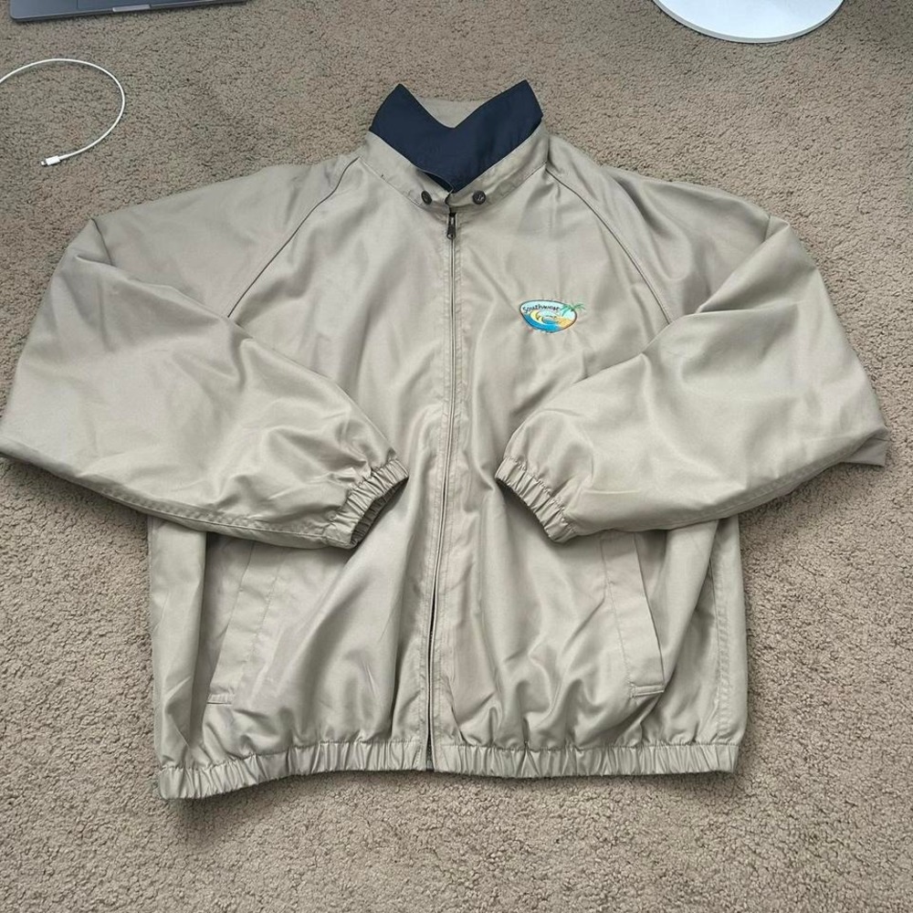 Grey vintage golf jacket‎